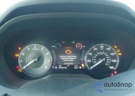 2020 Acura Rdx Technology Package z USA, uszkodzony, nr VIN 5J8TC2H57LL021027